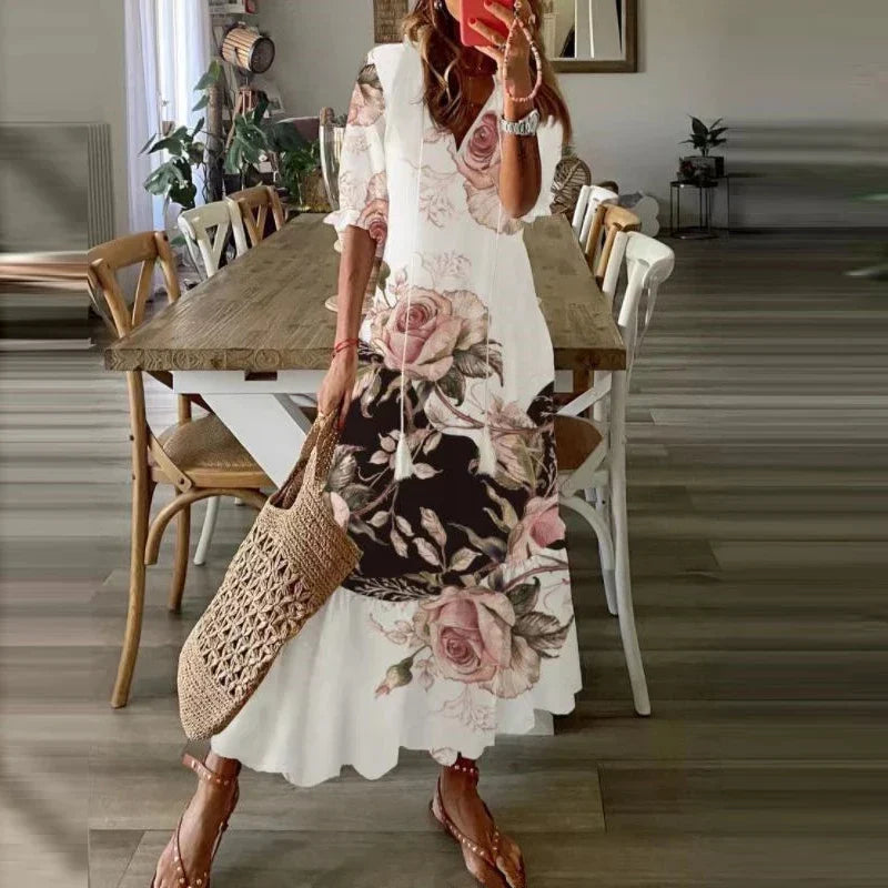Anna | robe maxi bohème