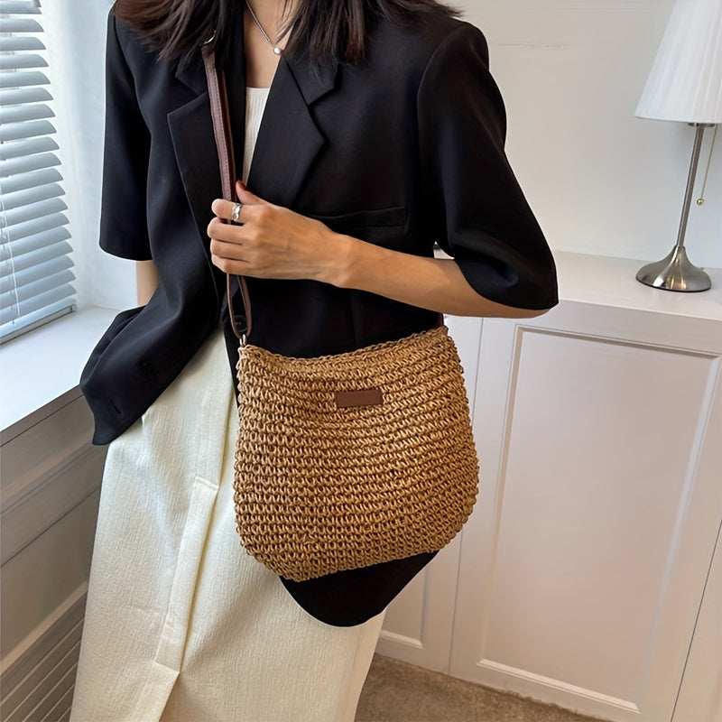 Édith | Sac à bandoulière tressé