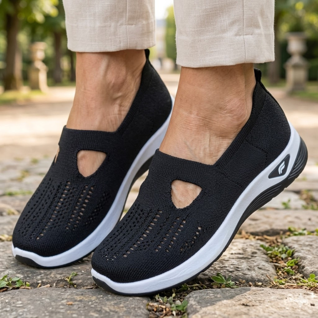 Paulette | Chaussures Orthopédiques Souples à Semelle Ergonomique