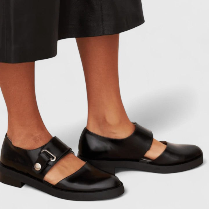 Annick | Babies larges à boucle pour pieds sensibles