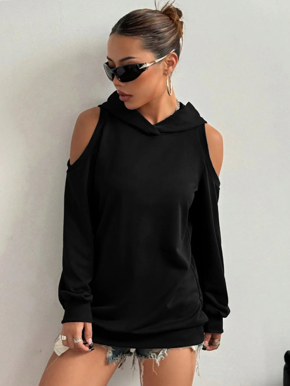 Camélia™ — Pull élégant aux épaules ajourées