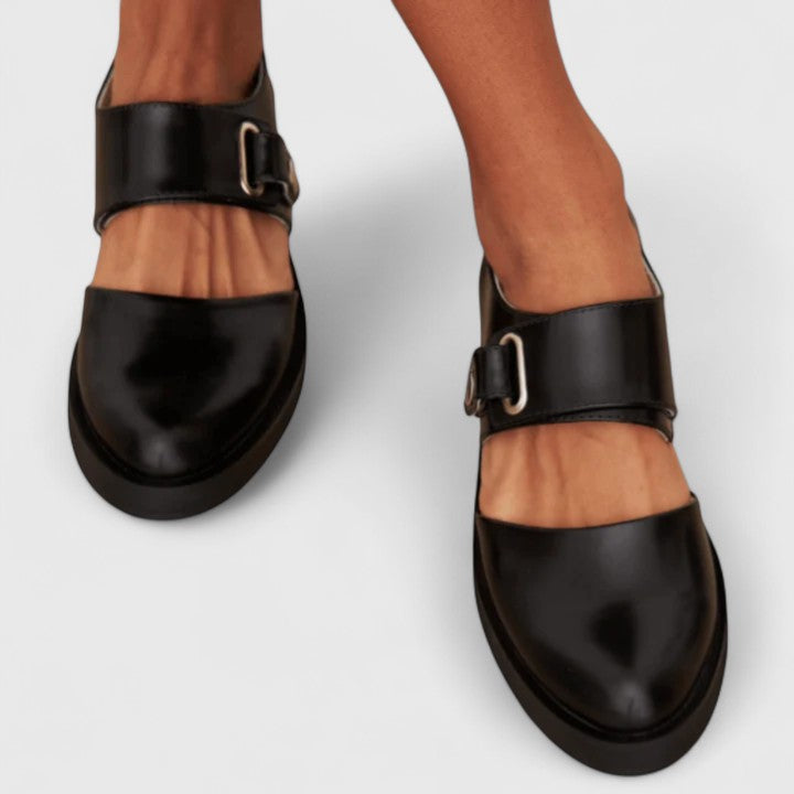 Annick | Babies Larges à Boucle pour Pieds Sensibles