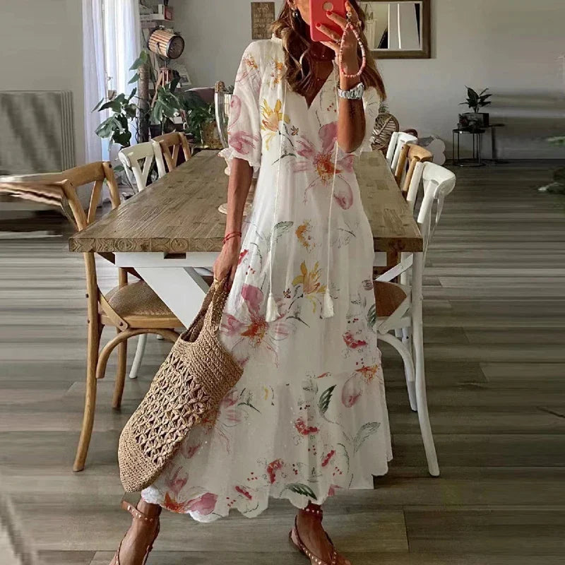 Anna | robe maxi bohème