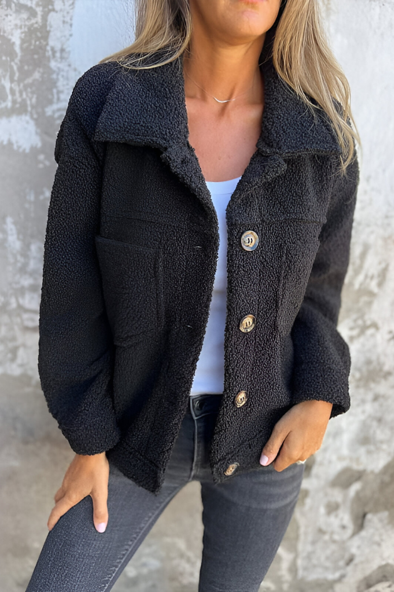 Rina™ | Veste teddy décontractée chaude