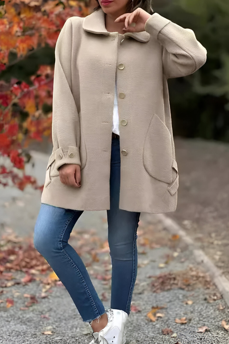 Irena™ | Manteau classique avec boutons