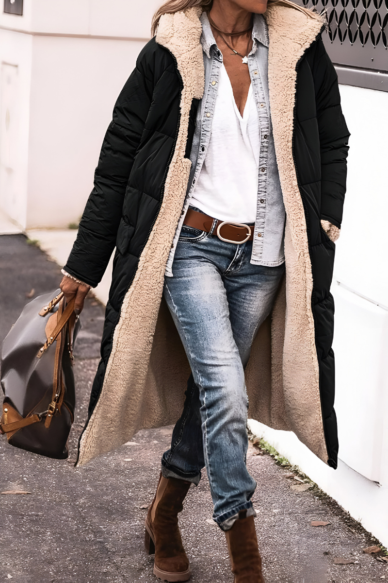 Joni™ | Manteau élégant et épais rembourré