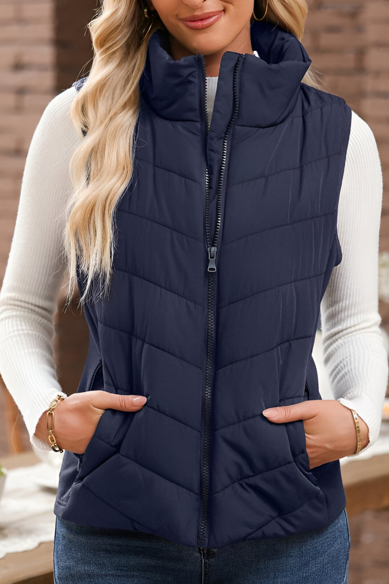 Manon™ | Gilet Puffer Matelassé Chaud