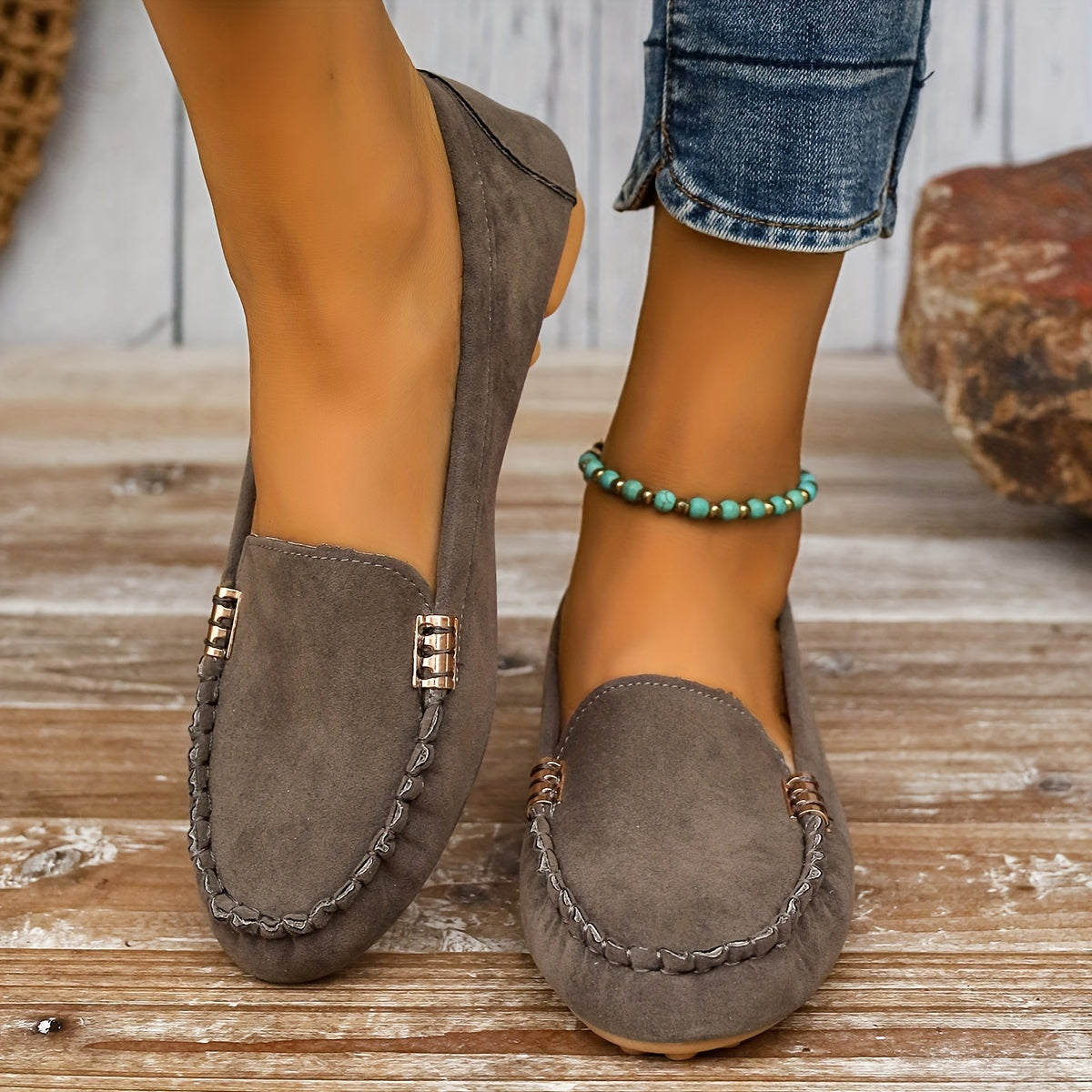 Muriel | Mocassins de Soutien à Semelle Moelleuse