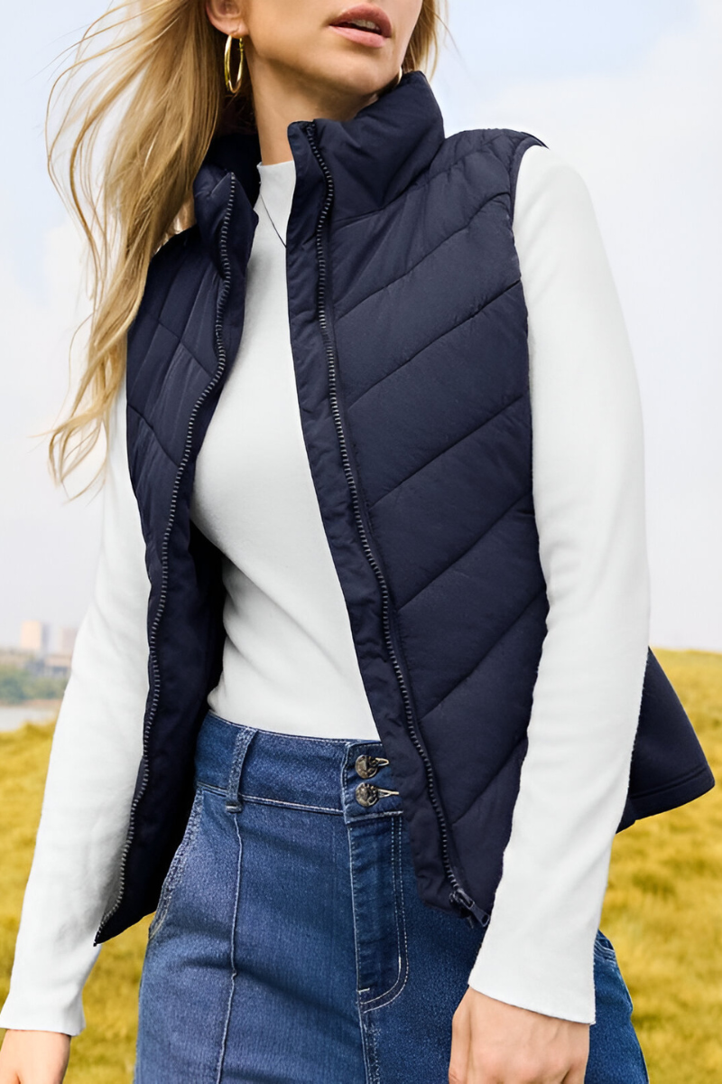Manon™ | Gilet Puffer Matelassé Chaud
