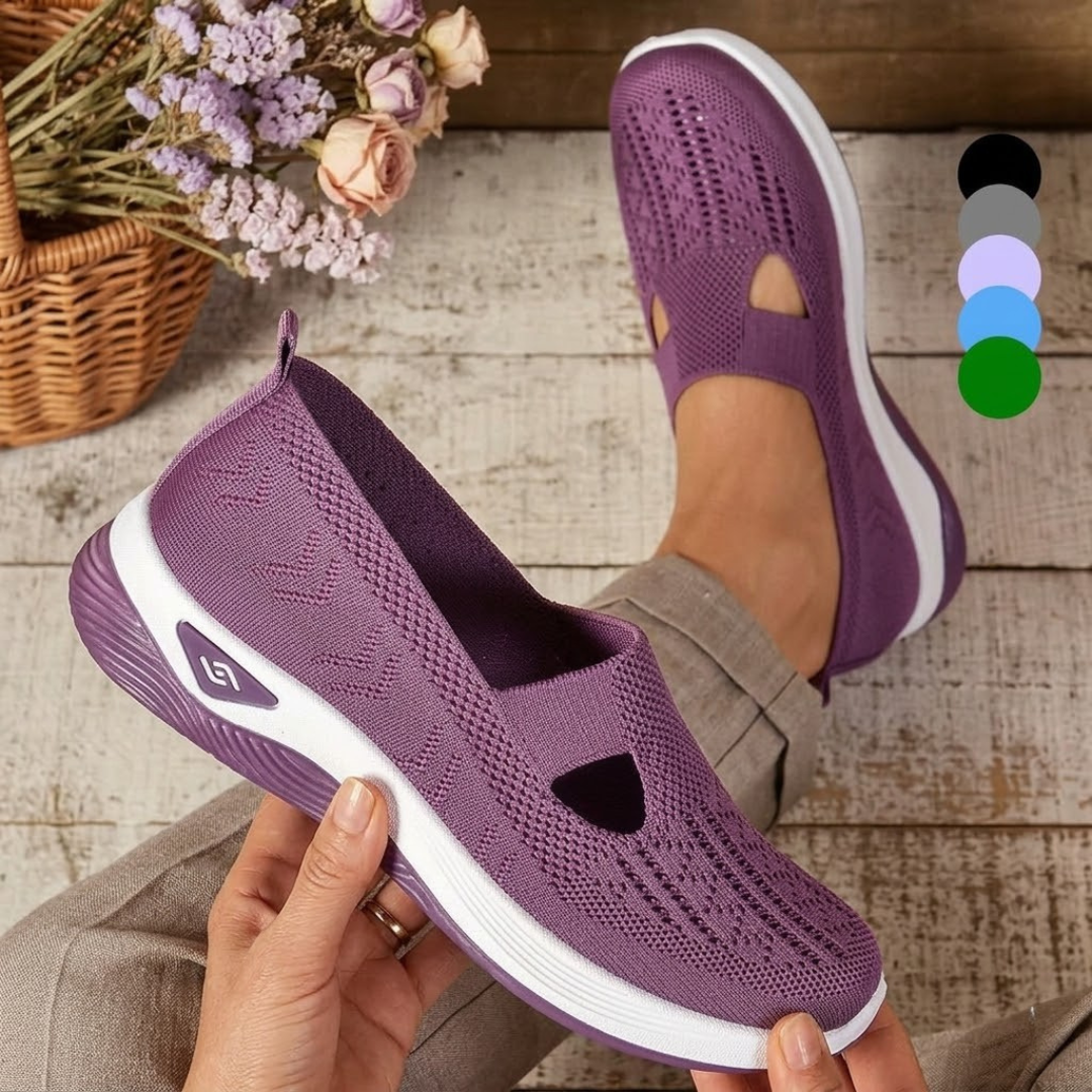 Paulette | Chaussures Orthopédiques Souples à Semelle Ergonomique