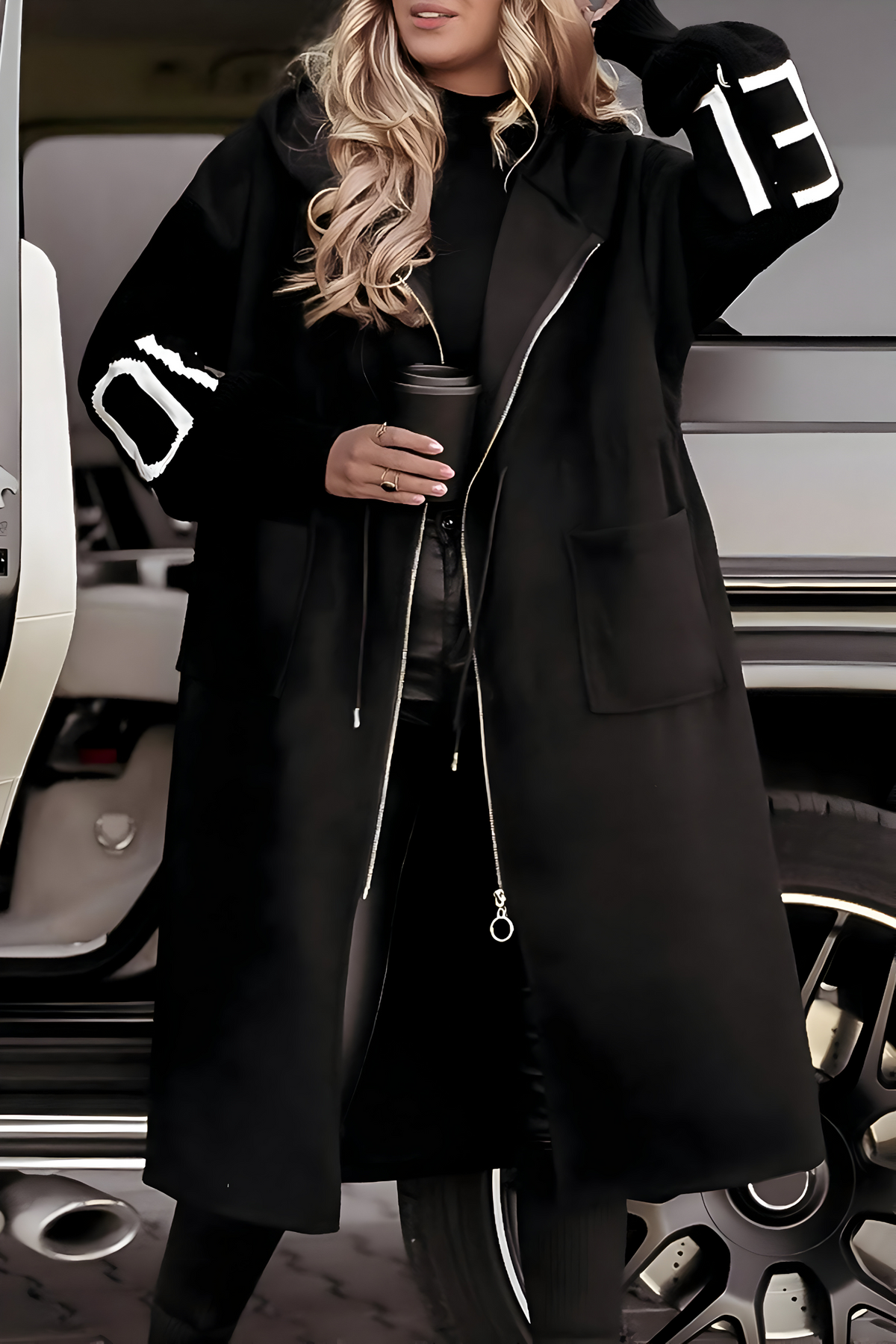 Felicia™ | Veste pour Femmes avec Manches Tricotées et Capuche