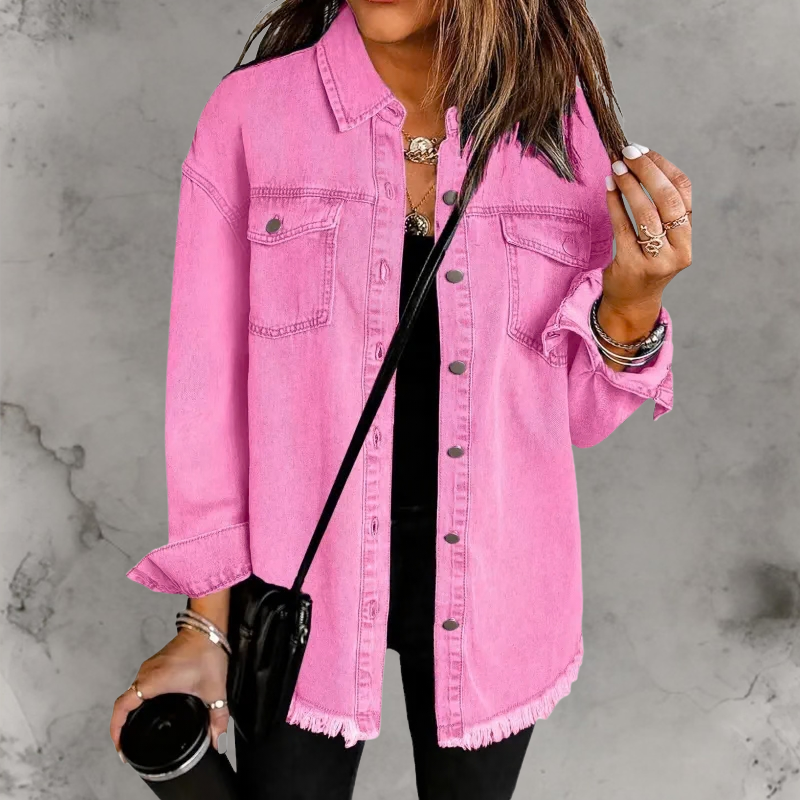 Kian™ | Veste en jean décontractée à boutons