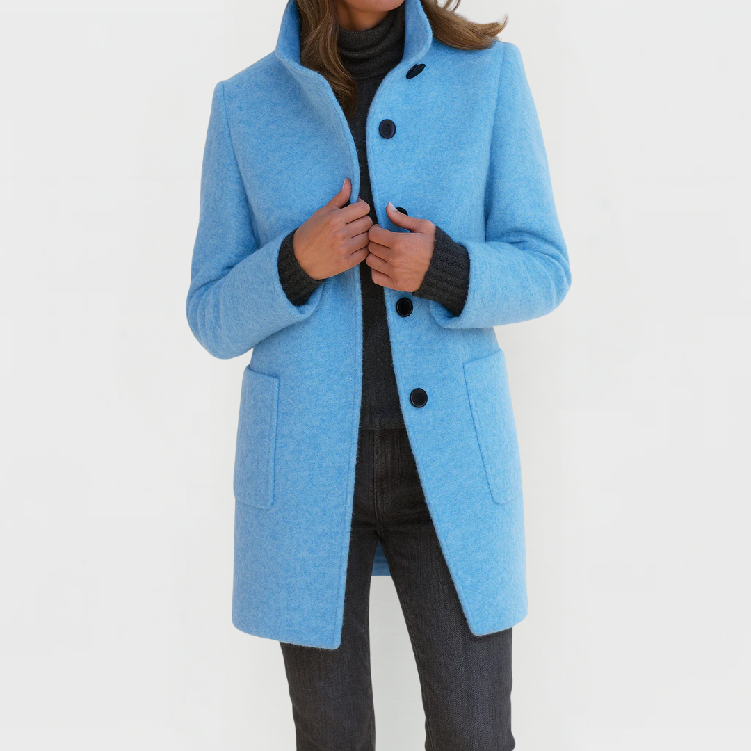 Hermine | Manteau Élégant à Coupe Structurée
