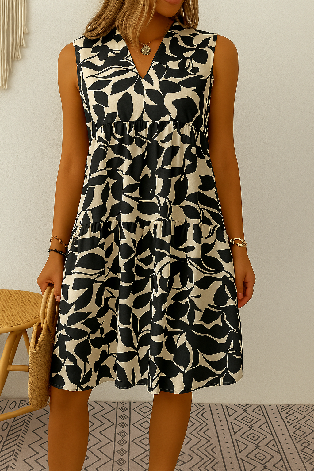 Tessa | Robe Midi d'Été
