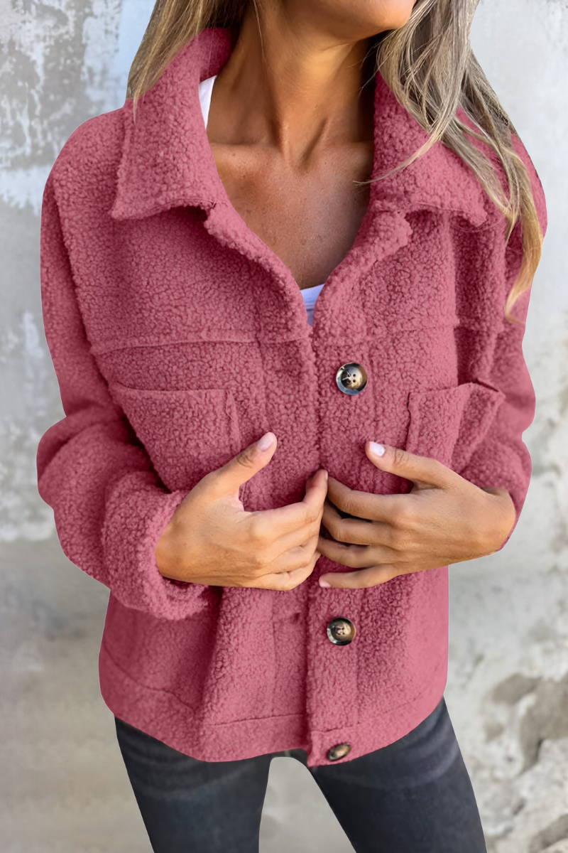 Rina™ | Veste teddy décontractée chaude