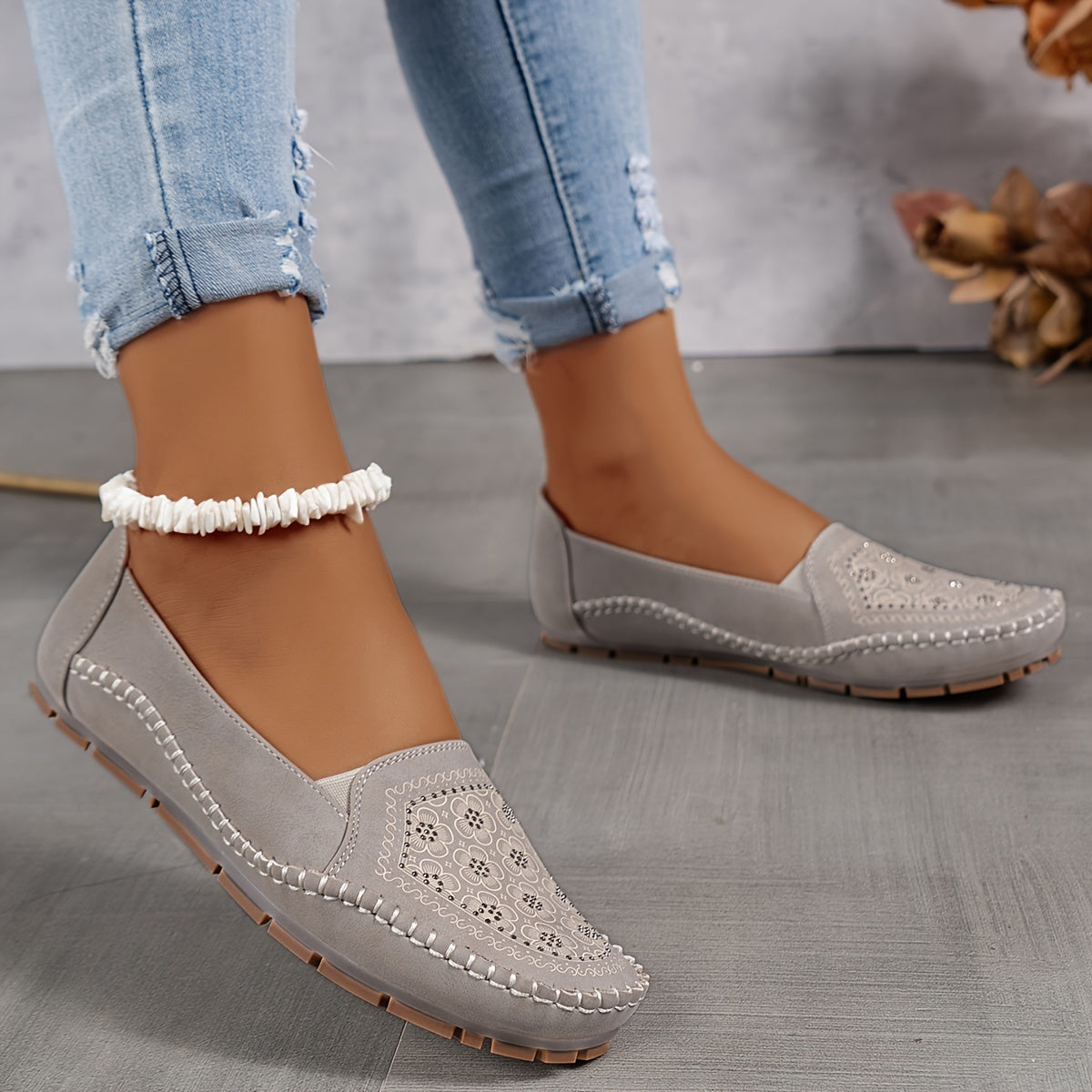 Perrine | Chaussures Confort Respirantes à Semelle Stable