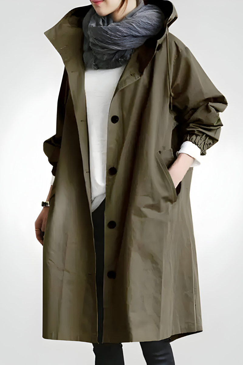 Léa™ | Veste élégante d'automne contre le vent et la pluie