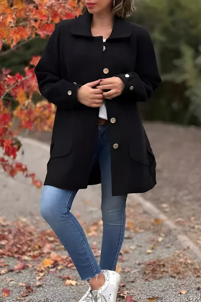 Irena™ | Manteau classique avec boutons