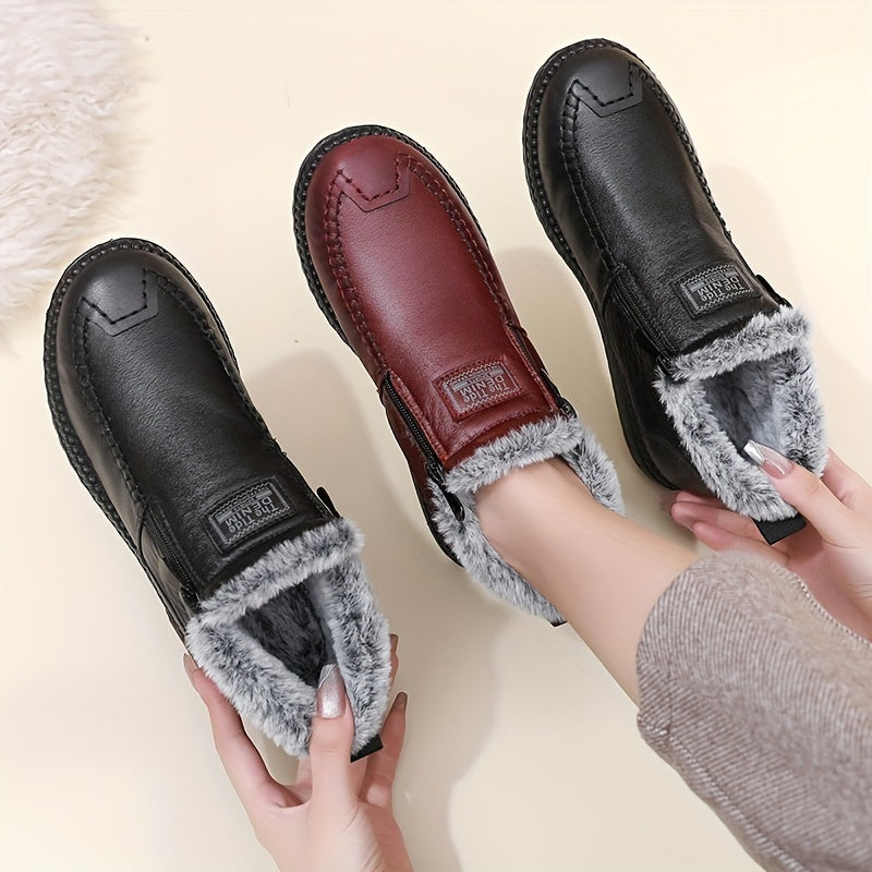 Jeannine | Bottines d'hiver doublées antidérapantes