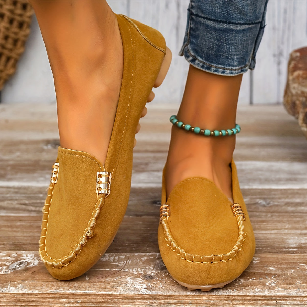 Muriel | Mocassins de Soutien à Semelle Moelleuse