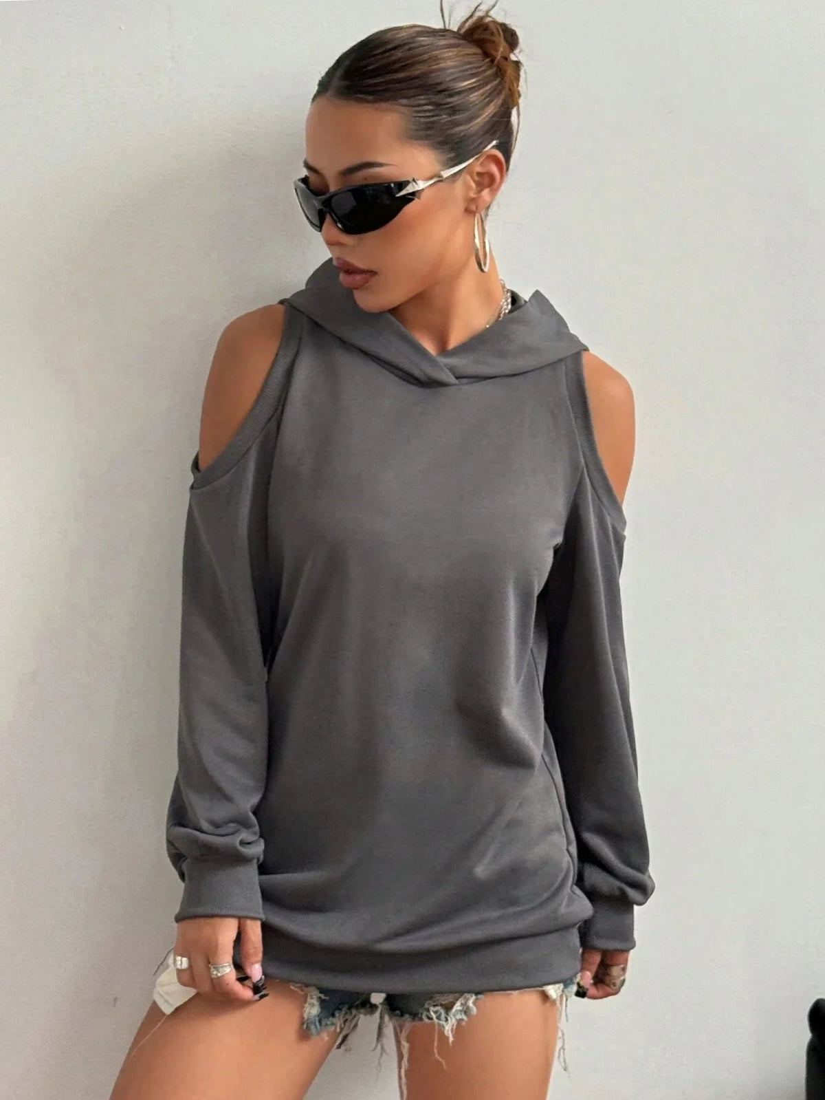 Camélia™ — Pull élégant aux épaules ajourées