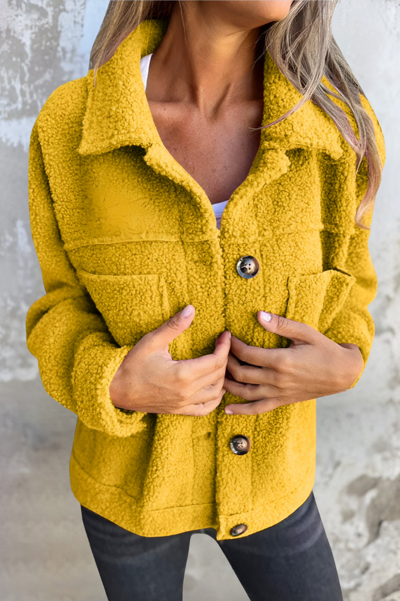 Rina™ | Veste teddy décontractée chaude