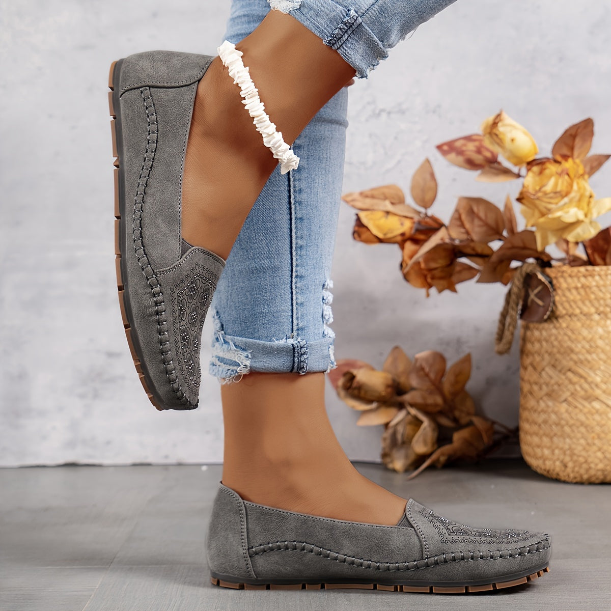 Perrine | Chaussures Confort Respirantes à Semelle Stable