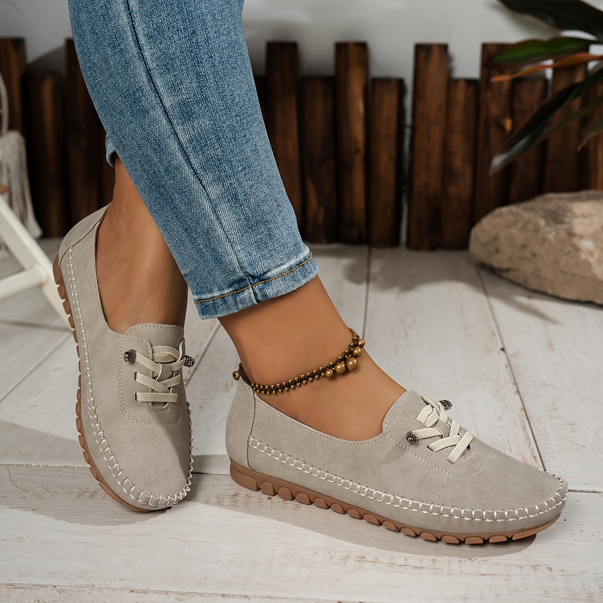 Edwige | Mocassins Souples à Soutien Intégral pour Pieds Sensibles