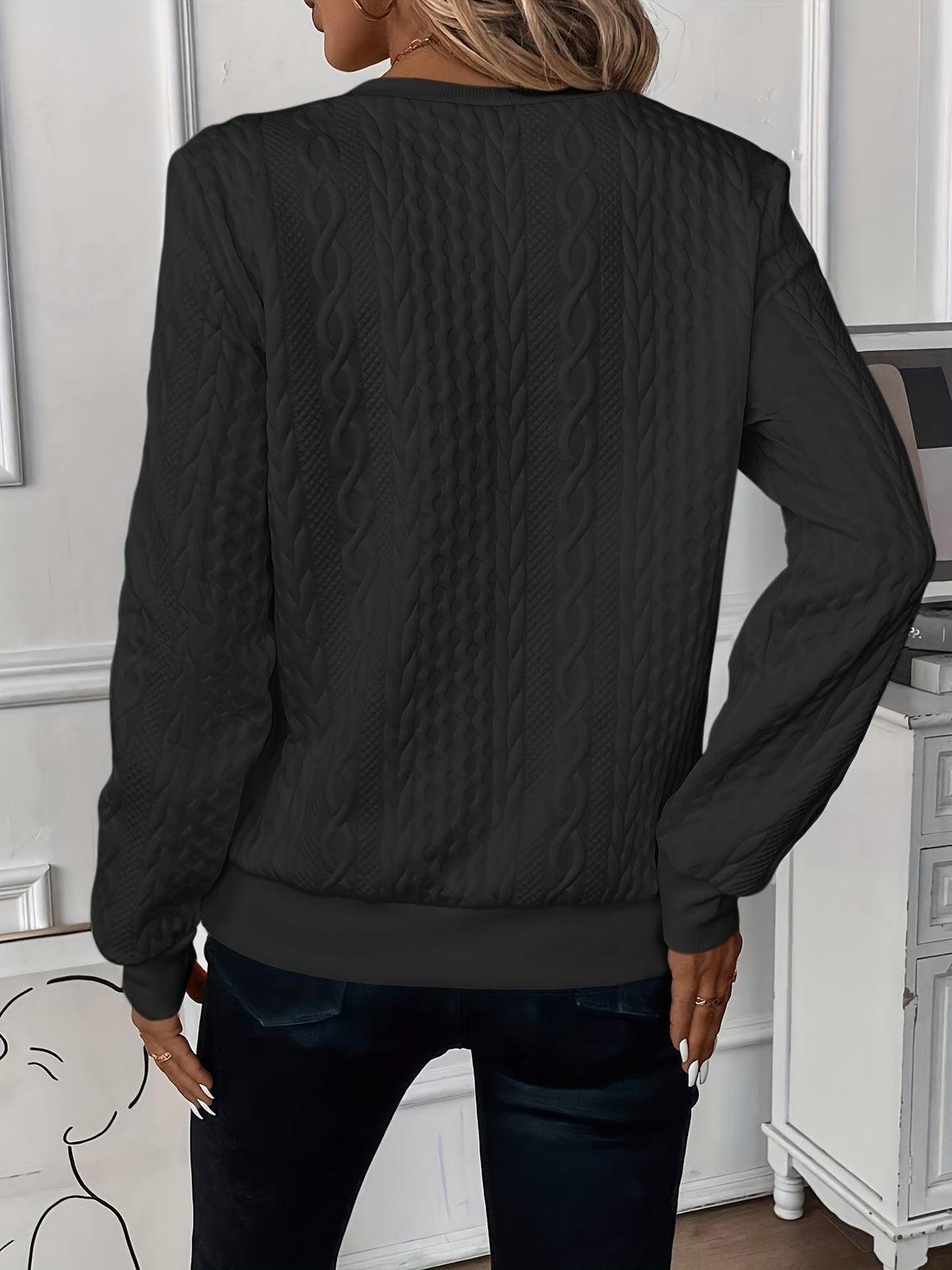 Lucia | Pull Zippé en Maille Torsadée Douillette