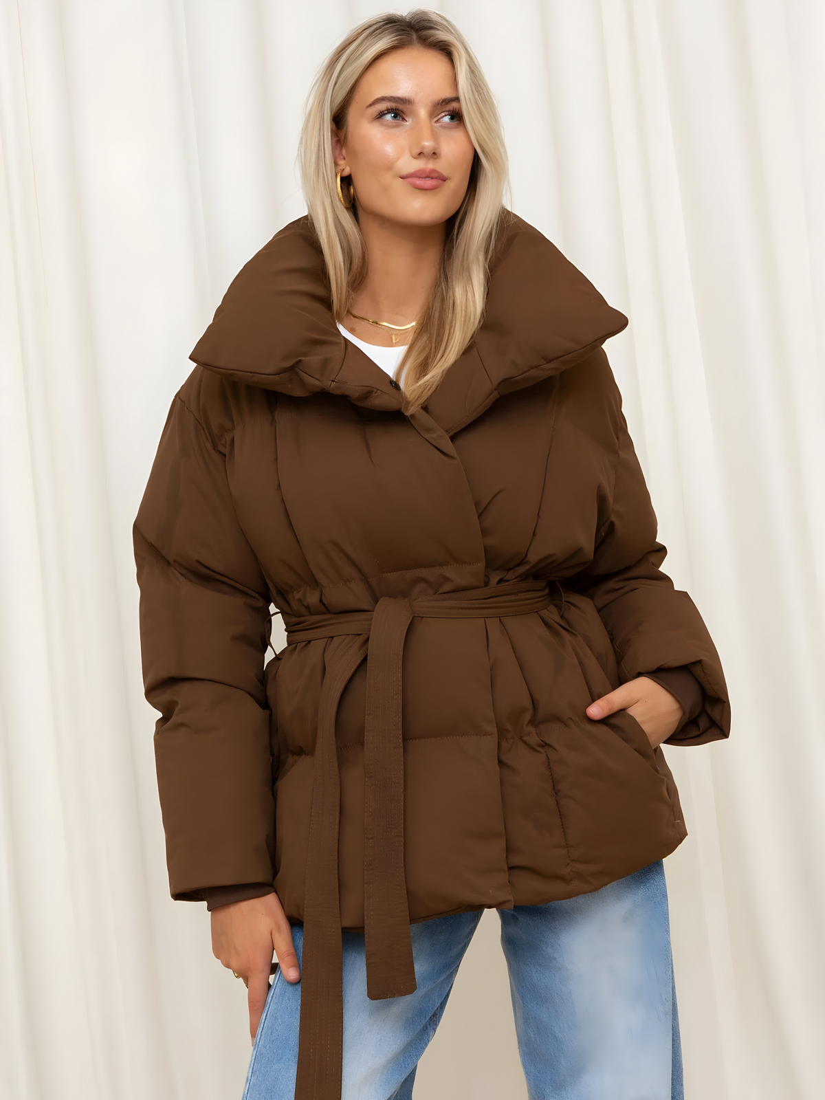 Noa™ | Manteau doudoune moderne et élégant