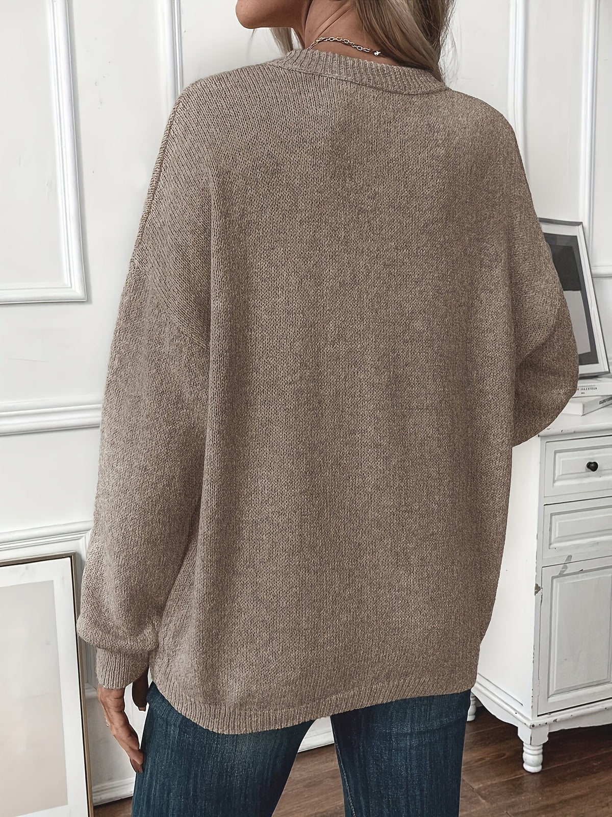 Amandine | Pull Décontracté Chic en Maille Chaude