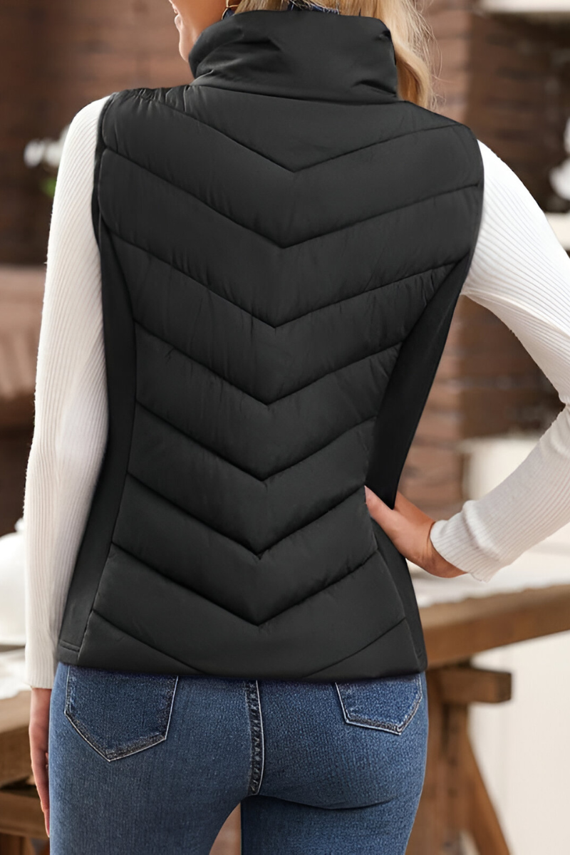 Manon™ | Gilet Puffer Matelassé Chaud
