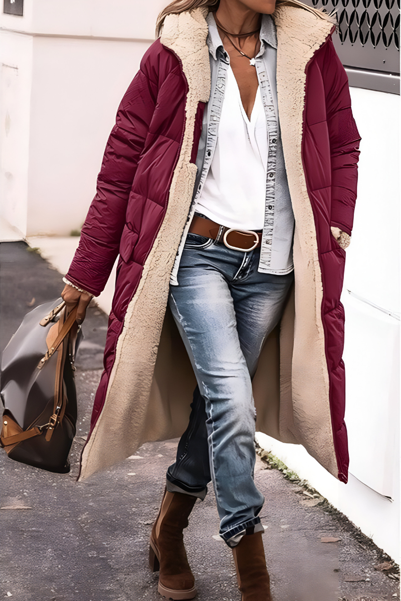 Joni™ | Manteau élégant et épais rembourré