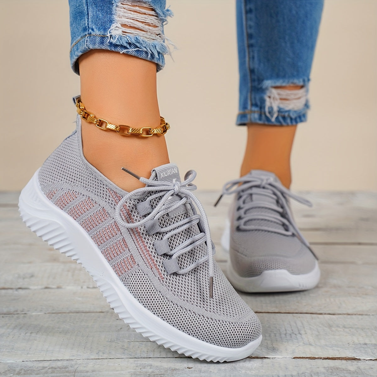 Colette | Baskets Respirantes Confort Total + SEMELLES OFFERTES