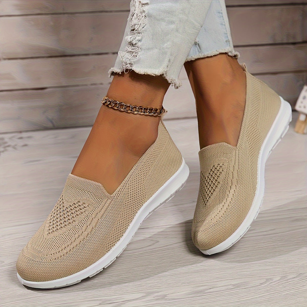 Blandine | Mocassins Ergonomiques Plats · Semelles Offertes