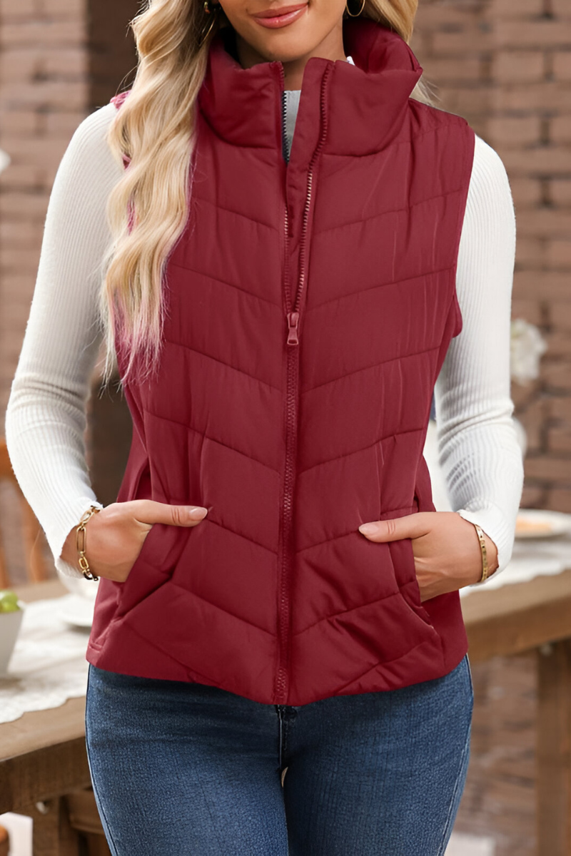 Manon™ | Gilet Puffer Matelassé Chaud