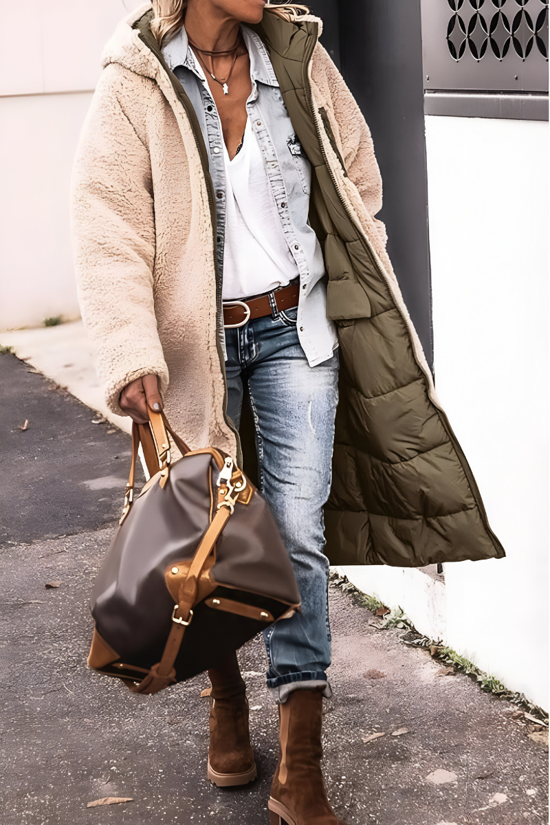Joni™ | Manteau élégant et épais rembourré
