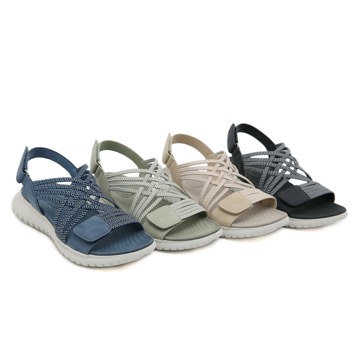 Soline | Sandales Sport-Chic à Semelle Haute