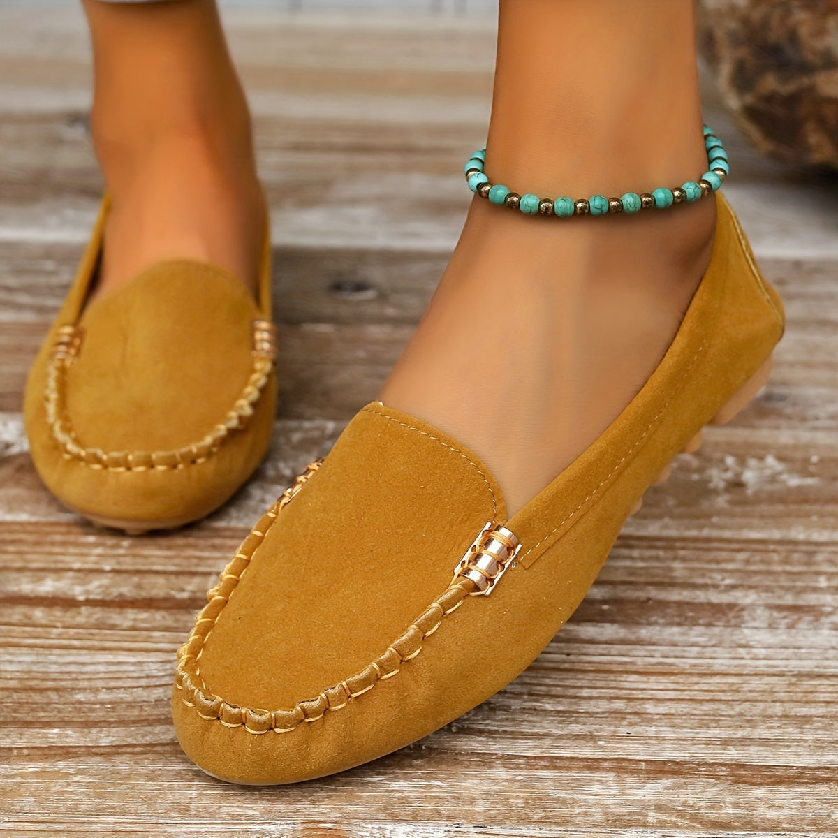 Muriel | Mocassins de Soutien à Semelle Moelleuse