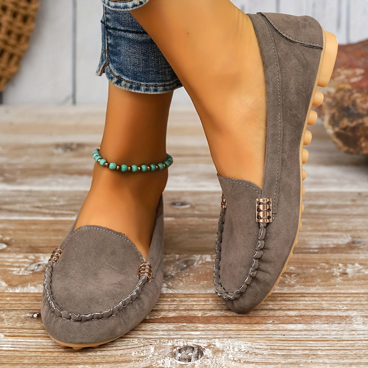 Muriel | Mocassins de Soutien à Semelle Moelleuse