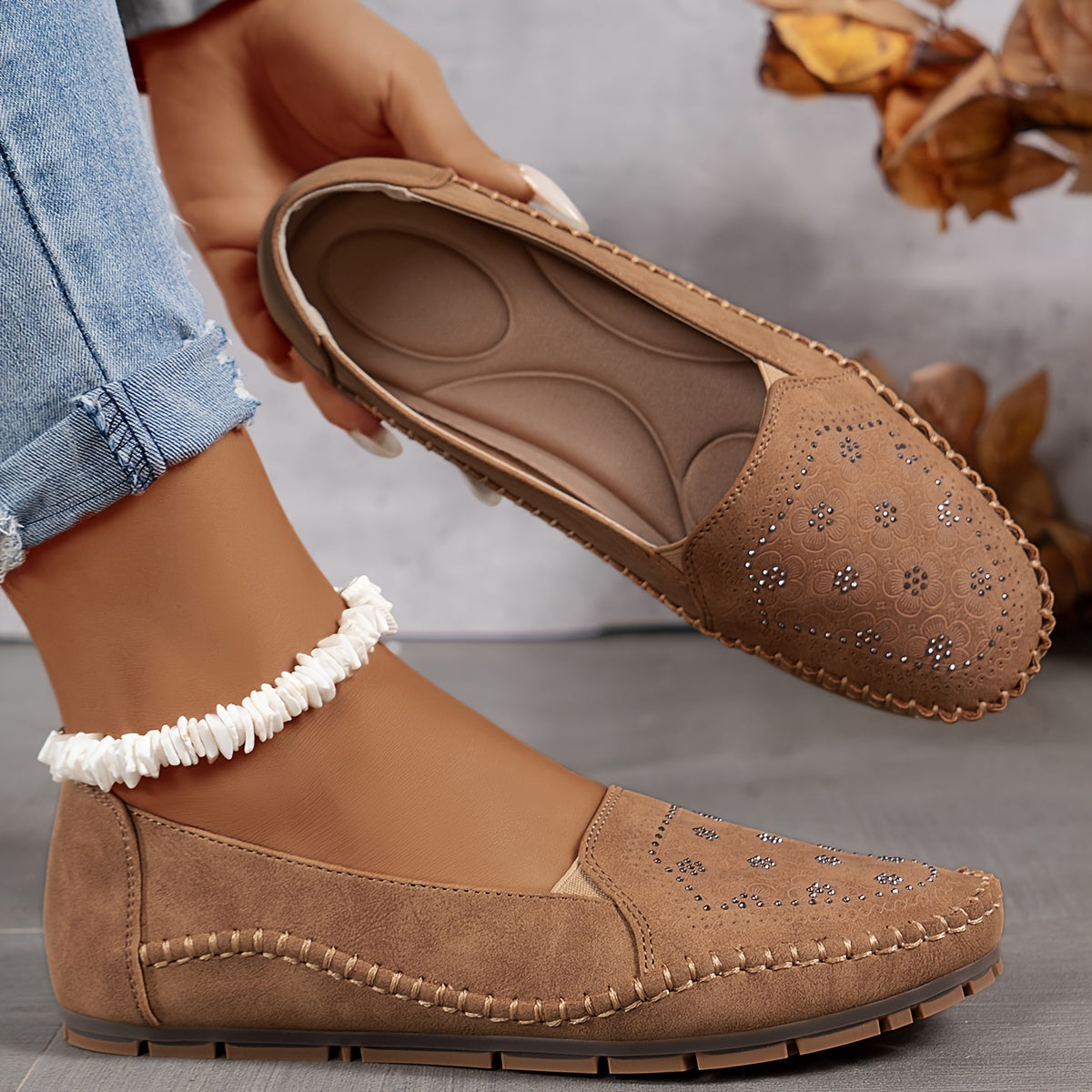 Perrine | Chaussures Confort Respirantes à Semelle Stable