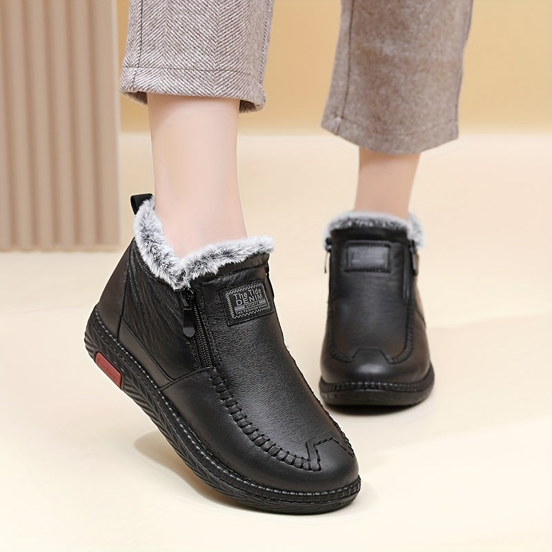 Jeannine | Bottines d'hiver doublées antidérapantes