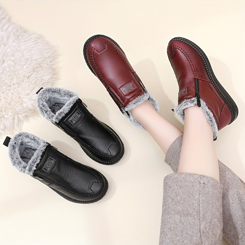 Jeannine | Bottines d'hiver doublées antidérapantes