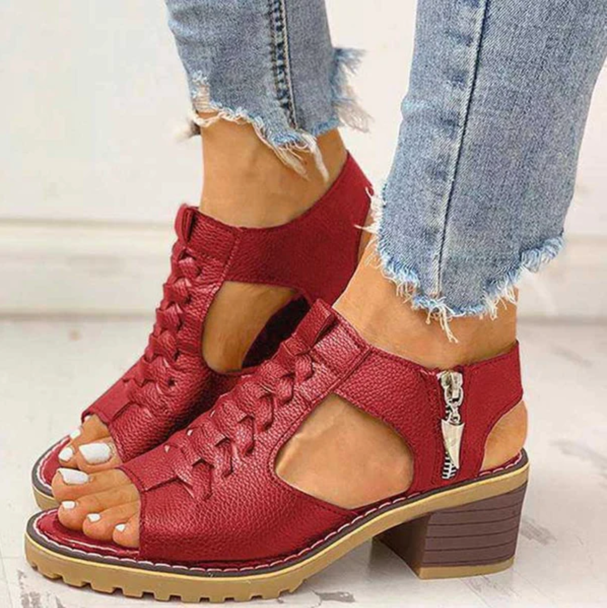 Ouida™  Sandales Élégantes à Talons Hauts