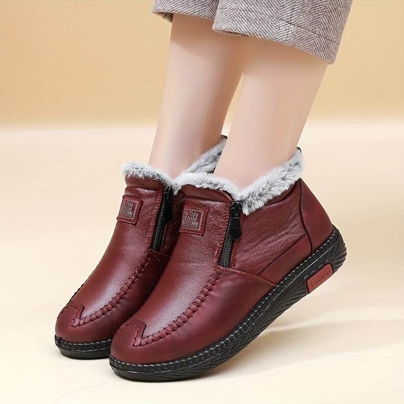 Jeannine | Bottines d'hiver doublées antidérapantes