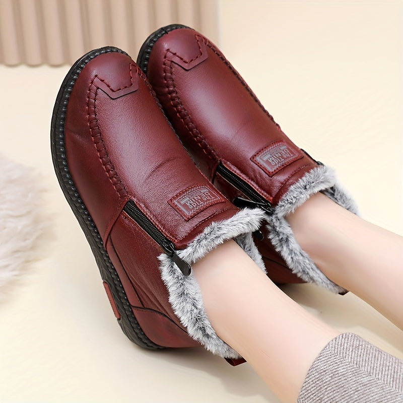 Jeannine | Bottines d'hiver doublées antidérapantes