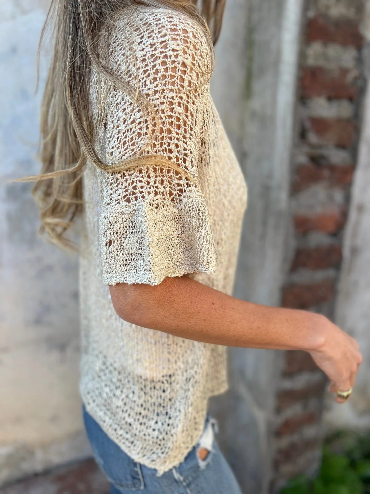 Valérie™ | Cardigan en maille aérée