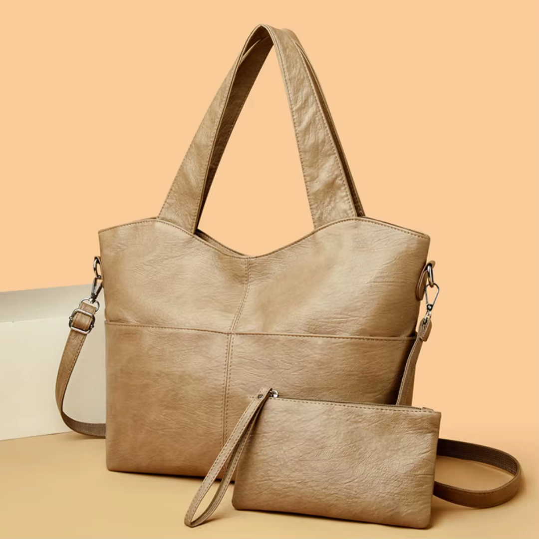 Gabbie – Sac à main structuré élégant à double bandoulière