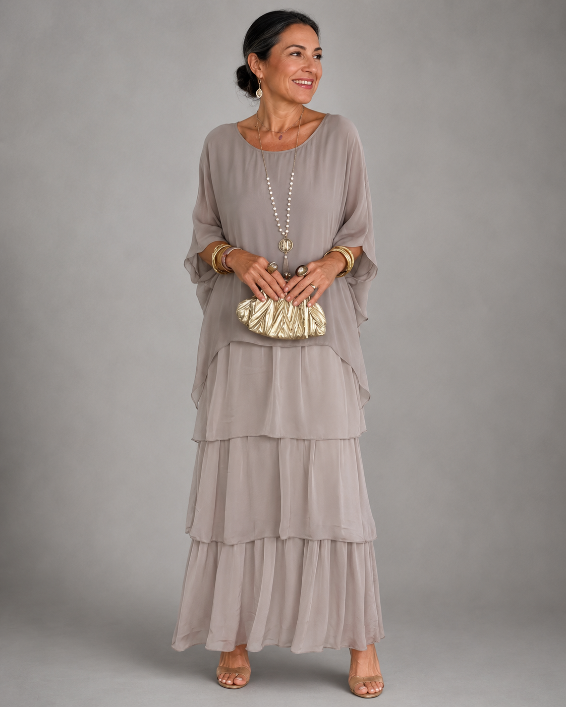 Garance | Robe longue fluide et élégante
