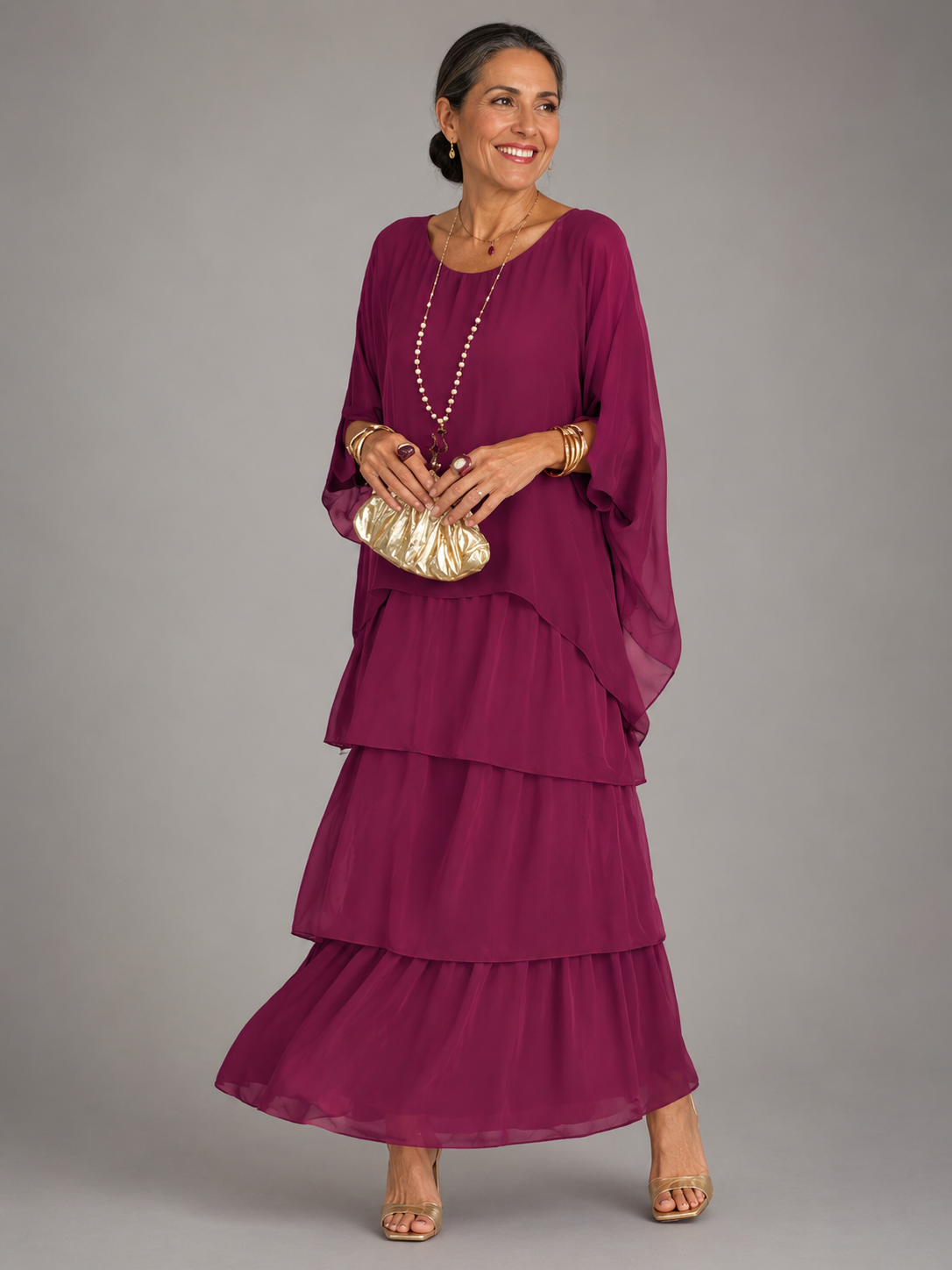 Garance | Robe longue fluide et élégante